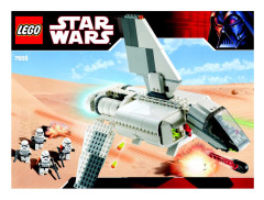 LEGO 7659 instructions page 1 – build guide