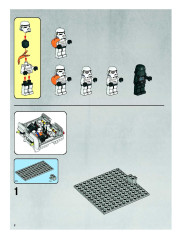 LEGO 7659 instructions page 2 – build guide