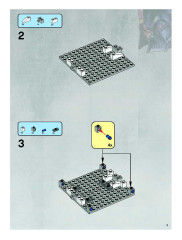 LEGO 7659 instructions page 3 – build guide