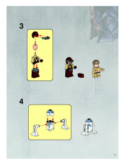 LEGO 7660 instructions page 3 – build guide