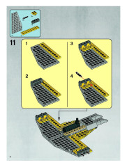 LEGO 7660 instructions page 8 – build guide