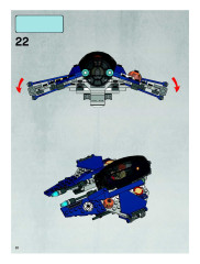 LEGO 7661 instructions page 22 – build guide