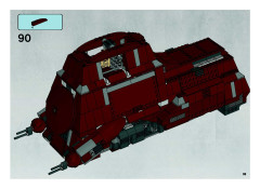 LEGO 7662 instructions page 33 – build guide