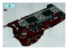 LEGO 7662 instructions page 38 – build guide