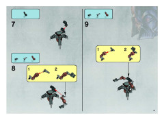 LEGO 7662 instructions page 51 – build guide
