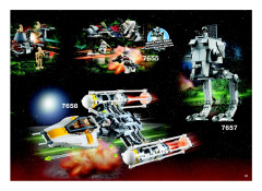 LEGO 7662 instructions page 61 – build guide