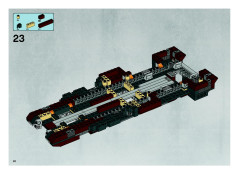 LEGO 7662 instructions page 28 – build guide