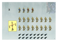 LEGO 7662 instructions page 3 – build guide