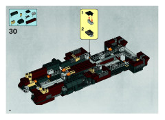 LEGO 7662 instructions page 36 – build guide