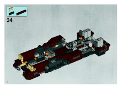 LEGO 7662 instructions page 40 – build guide