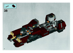 LEGO 7662 instructions page 44 – build guide