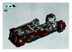 LEGO 7662 instructions page 50 – build guide