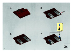 LEGO 7662 instructions page 62 – build guide