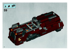 LEGO 7662 instructions page 68 – build guide