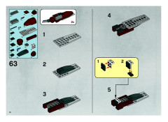LEGO 7662 instructions page 72 – build guide