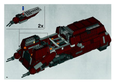 LEGO 7662 instructions page 74 – build guide
