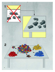 LEGO 7663 instructions page 2 – build guide