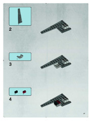 LEGO 7663 instructions page 27 – build guide