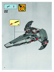 LEGO 7663 instructions page 34 – build guide