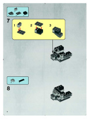LEGO 7663 instructions page 6 – build guide