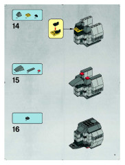 LEGO 7663 instructions page 9 – build guide