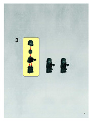 LEGO 7664 instructions page 3 – build guide