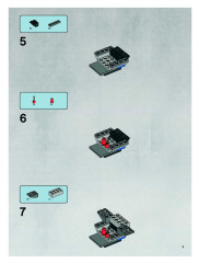 LEGO 7664 instructions page 5 – build guide