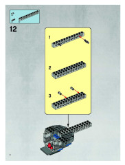 LEGO 7664 instructions page 8 – build guide