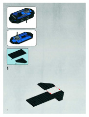 LEGO 7664 instructions page 2 – build guide