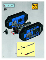 LEGO 7664 instructions page 22 – build guide