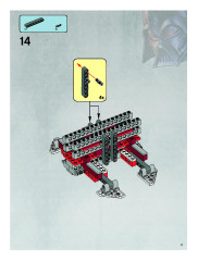 LEGO 7665 instructions page 11 – build guide