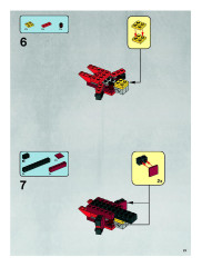 LEGO 7665 instructions page 23 – build guide