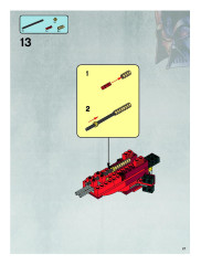 LEGO 7665 instructions page 27 – build guide
