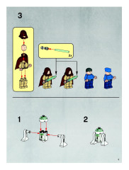 LEGO 7665 instructions page 3 – build guide