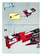 LEGO 7665 instructions page 45 – build guide