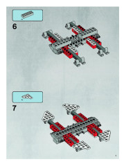 LEGO 7665 instructions page 7 – build guide