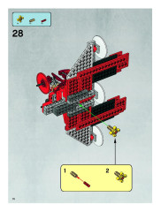 LEGO 7665 instructions page 70 – build guide