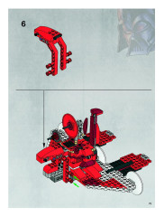 LEGO 7665 instructions page 73 – build guide