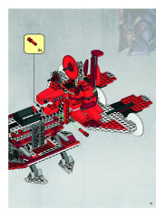 LEGO 7665 instructions page 75 – build guide