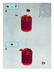 LEGO 7665 instructions page 11 – build guide