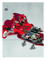 LEGO 7665 instructions page 34 – build guide