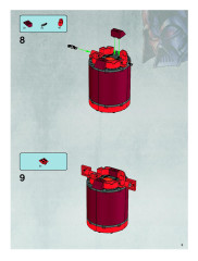 LEGO 7665 instructions page 5 – build guide