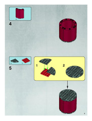 LEGO 7665 instructions page 9 – build guide