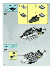 LEGO 7666 instructions page 10 – build guide
