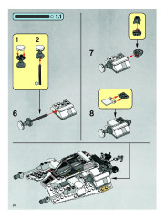LEGO 7666 instructions page 20 – build guide