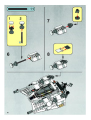 LEGO 7666 instructions page 22 – build guide