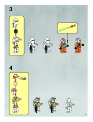 LEGO 7666 instructions page 3 – build guide