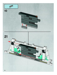 LEGO 7666 instructions page 38 – build guide