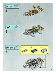 LEGO 7666 instructions page 5 – build guide
