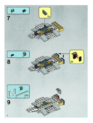 LEGO 7666 instructions page 6 – build guide